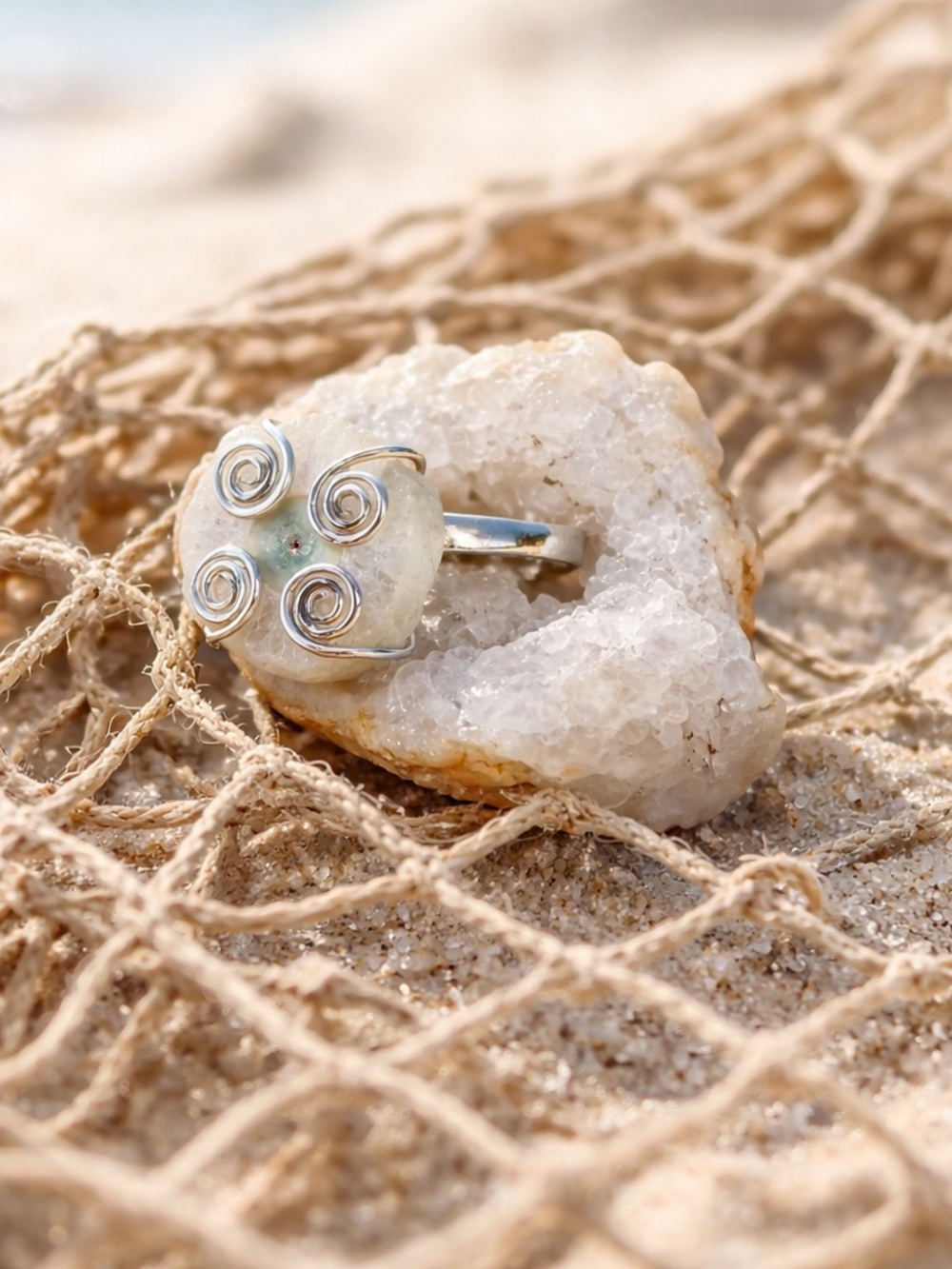 NEW! Solar Quartz Ring - Picture 9 of 11
